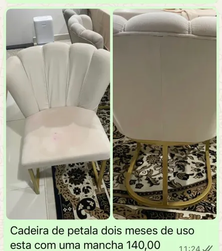 Cadeira de petala