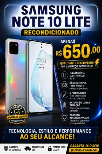 CELULAR SAMSUNG NOTE 10 LITE
