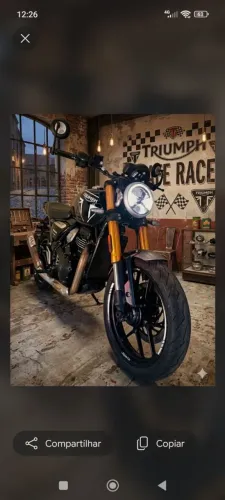Triumph Speed 400cc (estudo trocas)