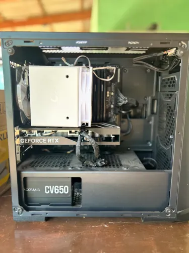 ? PC Gamer i5-12400F + RTX 4060 + 32GB RAM ? Completo com Nota Fiscal!