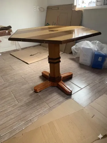 Mesa de jantar Sextavada