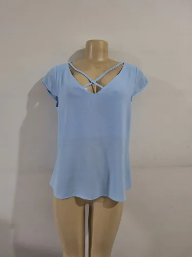 Blusa feminino azul