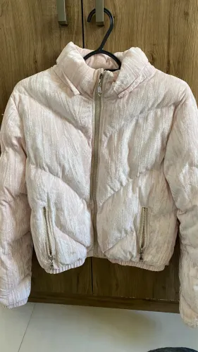 Casaco Puffer Feminino Rosa
