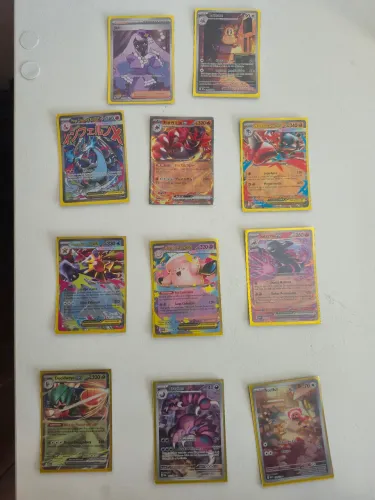 Vendo 11 cartas Pokémon