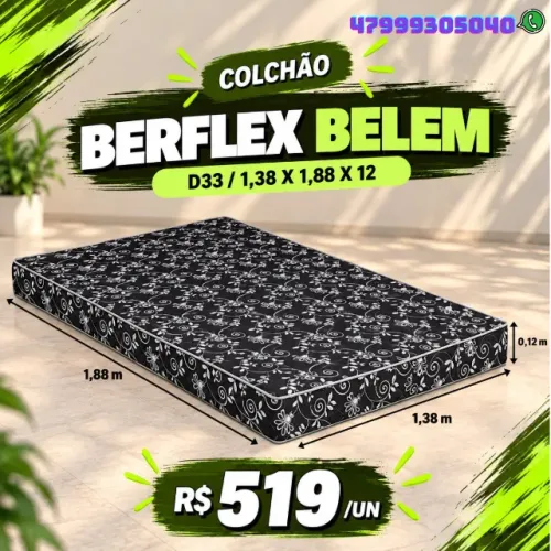 COLCHÃO BERFLEX BELÉM CASAL