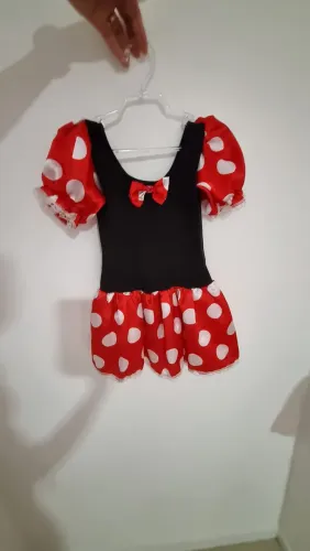 Fantasia Minnie vermelha