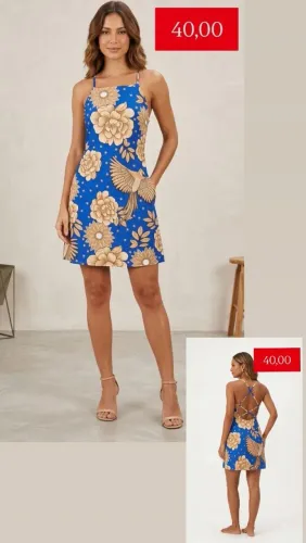 Vestido tamanho único
