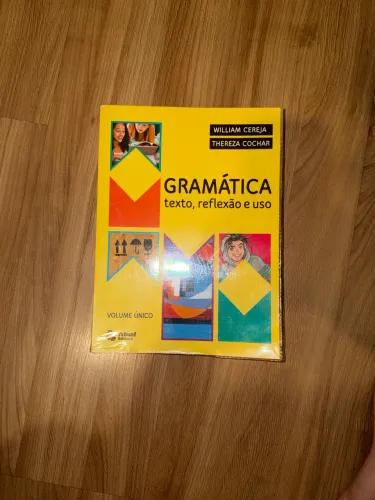 livro gramática texto reflexão e uso volume único