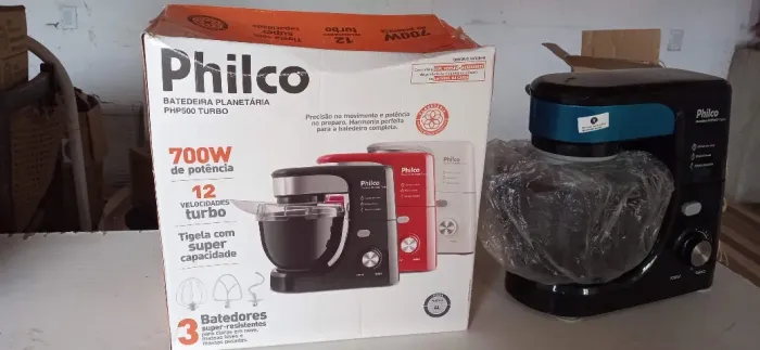 Batedeira Planetária Philco PHP500 turbo