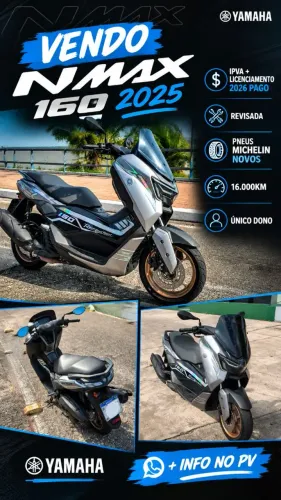 Yamaha Nmax 160 2025 Completa