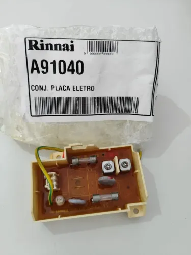Subplaca do aquecedor Rinnai modelos REU 302, 304 e 306