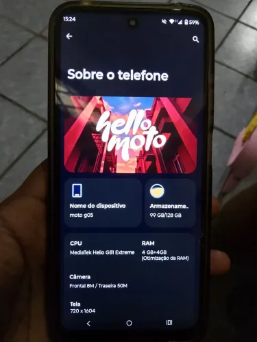 MotoG05 128gb