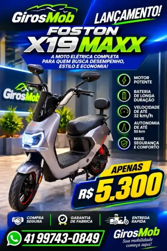 Moto elétrica Foston x19 max
