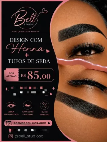 Design com henna + tufos de seda ?