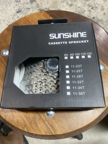 Cassete sunshine 8v 11/36