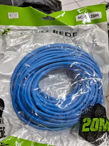 Cabo de Rede RJ-45 com 20 metros XC-CR-20M