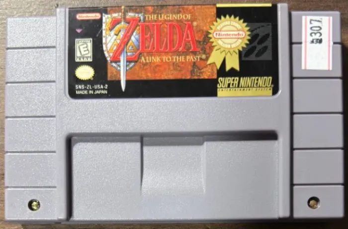 The Legend of Zelda A Link to the Past Original SNES Super Nintendo REF.307