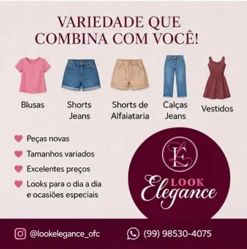 Peças femininas novas direto da loja com preço de desapego