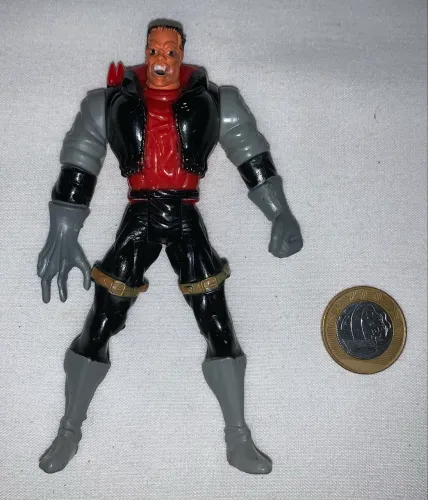 Blade Action Figure coleção Spiderman Marvel anos 90 Bootleg raro