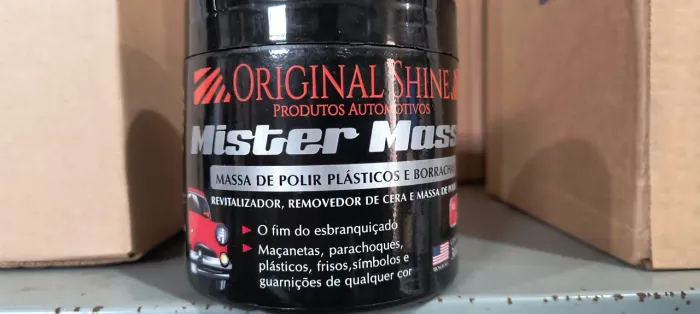 Mister massa revitalizador de plástico original shine 300g