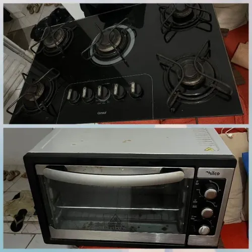 Crooctop e forno elétrico em perfeito estado
