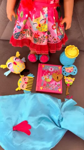 Boneca Baby Alive Once Upon a Baby - Luna COMPLETA FUNCIONANDO