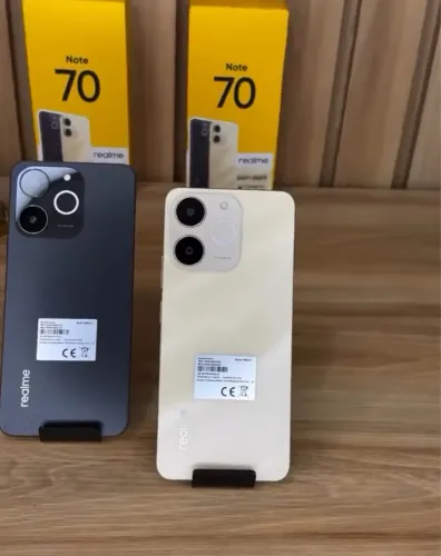 Lançamento: Realme Note 70- 256gb + 8 ram em várias cores e ganhe caso brinde original !..