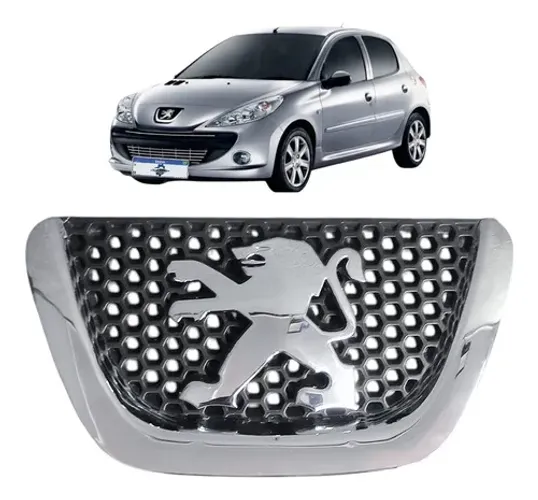 Emblema Grade Dianteira Peugeot 207 2011 *7 Original