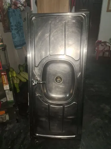 Pia Inox com pouco tempo de uso