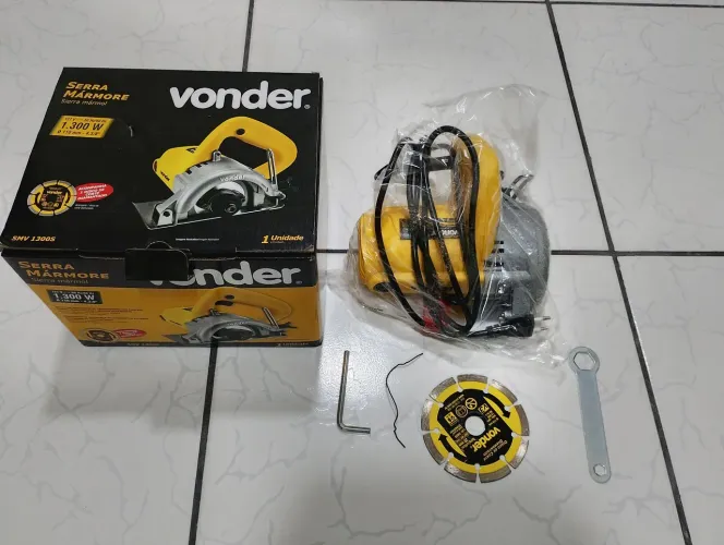 Serra Mármore Vonder Com Disco 127V SMV1300S