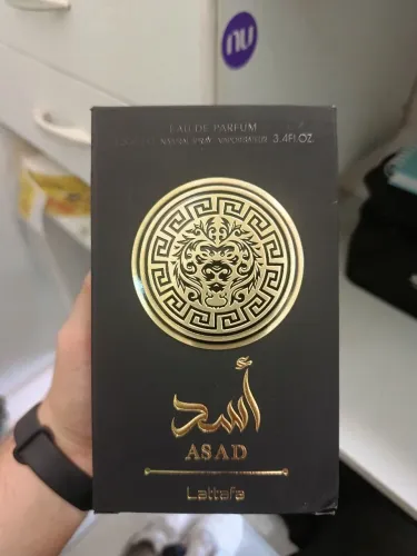 Lattafa Asad Black EDP 100ml - Perfume Árabe Masculino Original