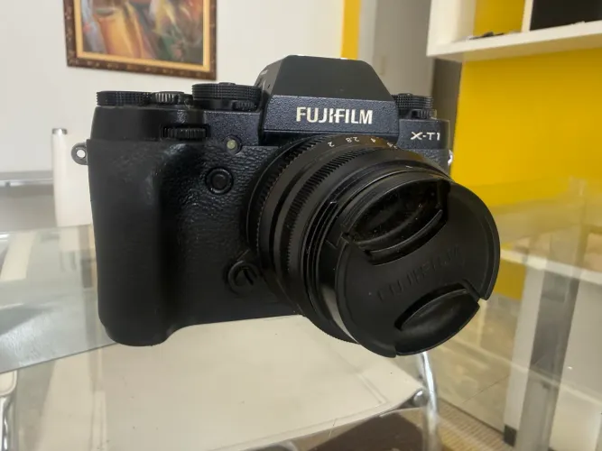 Fujifilm X-T1 + Fujinon XF 35mm + Flash + Bateria Extra