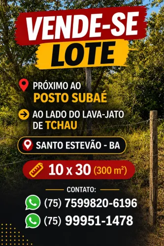 Terreno em Santo Estêvão 