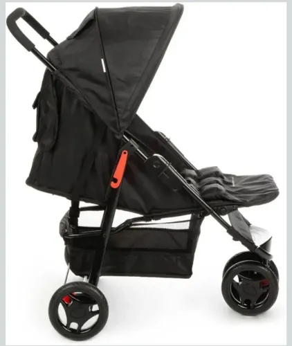 Cosco Kids, Carrinho de Bebê, Toffy, Preto Absoluto