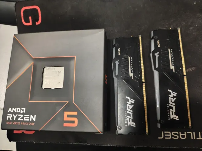 Kit processador e memória ram ddr5