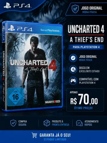 Uncharted 4 Ps4