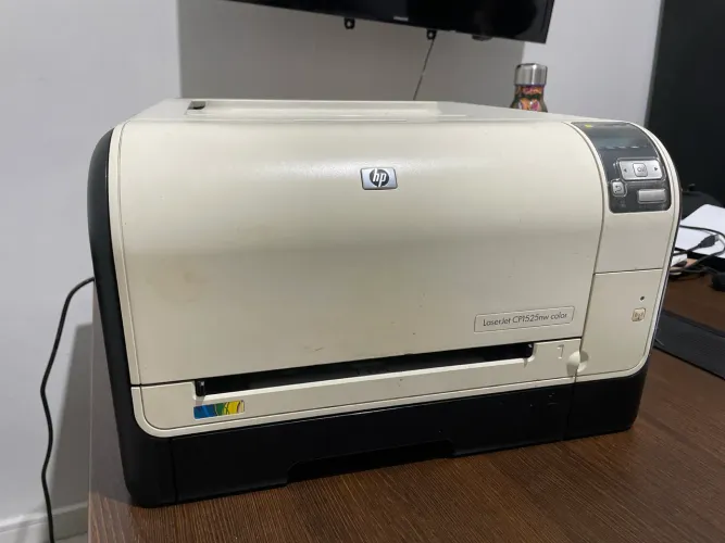 Impressora HP LaserJet CP1525nw Colorida - Funcionando + Rede/Wi-Fi