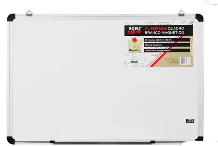 Quadro branco magnético 60x40 NOVO