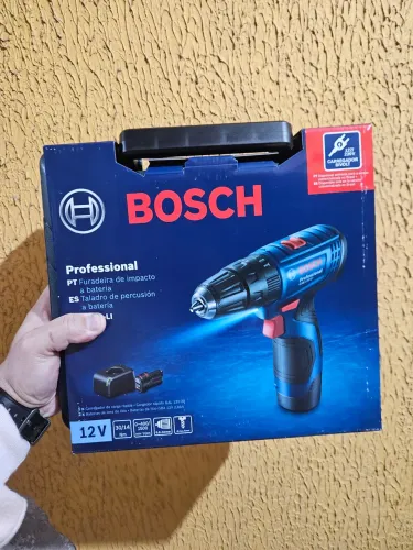 Bosch Parafusadeira Furadeira GSB 120-LI 12V *Lacrada/NF/Garantia