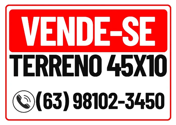 Vendo Terreno 100% Regular - Lote Residencial com 450m² Rede Nova - Floriano-PI
