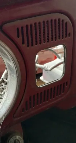 Grade/Tela Marcador Combustível Original Fusca 71 a 80