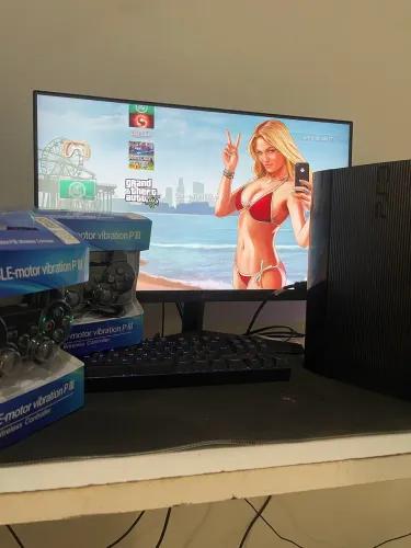 Ps3 super slim  500gb desbloqueado cheio de jogos 