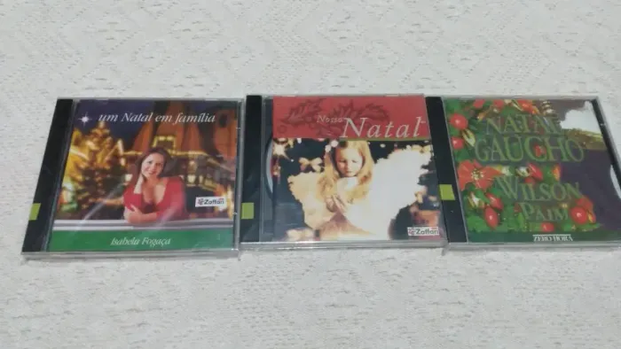 Cd promocional Zaffari e Zero Hora lote 3 cds