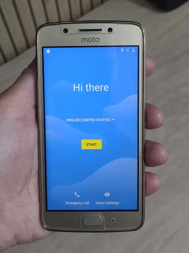 Celular Motorola g5 plus muito novo