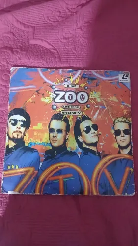 LP Vinil Disco Álbum Duplo banda U2 Zoo TV Live fron Sydney Raridade