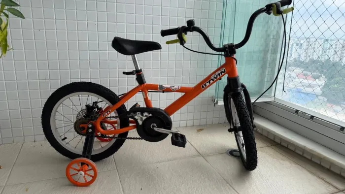 Bicicleta Infantil Aro 16 Robot Btwin