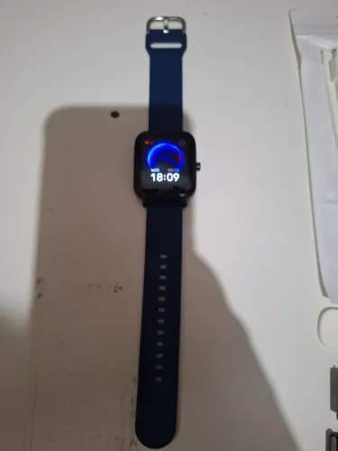 Relógio amazfit bip u pro, acompanha várias pulseiras novas