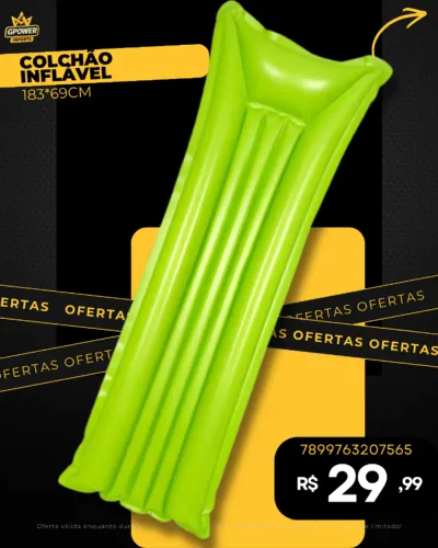 COLCHÃO INFLÁVEL 183 × 69 CM