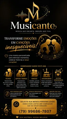 Músicas, jingles e hits