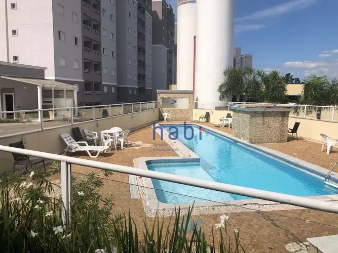 Apartamento com 2 dormitórios para alugar, 57 m² por R$ 3.445,89/mês - Alpha Club Residenc